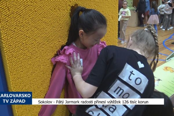 Sokolov: Pátý Jarmark radosti přinesl výtěžek 126 tisíc korun (TV Západ) Sokolov: Pátý Jarmark radosti přinesl výtěžek 126 tisíc korun (TV Západ)