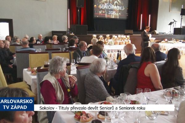Sokolov: Tituly převzalo devět Seniorů a Seniorek roku (TV Západ) Sokolov: Tituly převzalo devět Seniorů a Seniorek roku (TV Západ)
