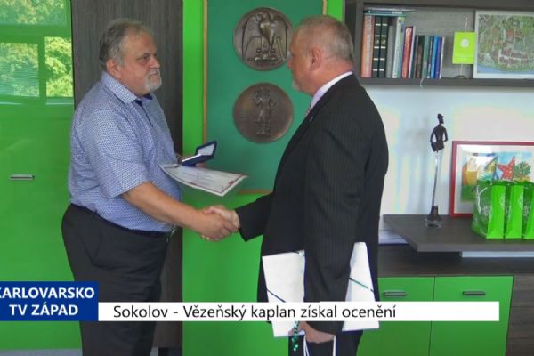  Sokolov: Vězeňský kaplan získal ocenění (TV Západ)