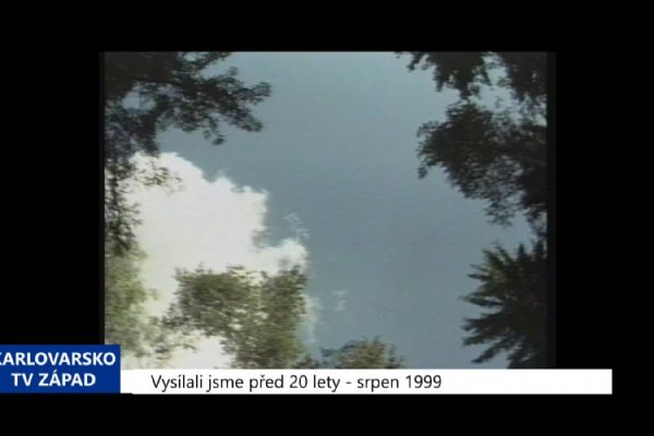 1999 - Cheb: Chystá se jednání o lesích v Německu (TV Západ)
