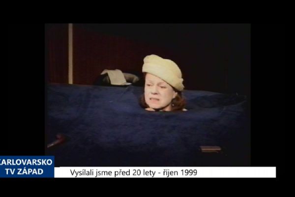 1999 – Cheb: Na přehlídce se představila Iva Janžurová (TV Západ)