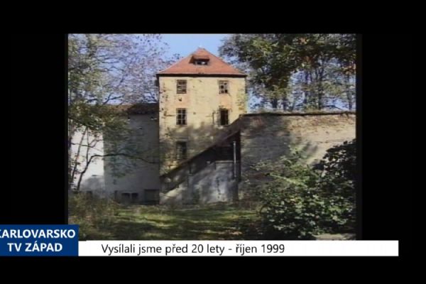 1999 – Cheb: Věžičku u knihovny chce město opravit (TV Západ)