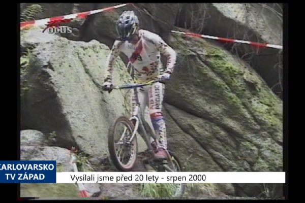 2000 – Březová: Mistrovství v cyklotrialu ovládli Španělé (TV Západ)