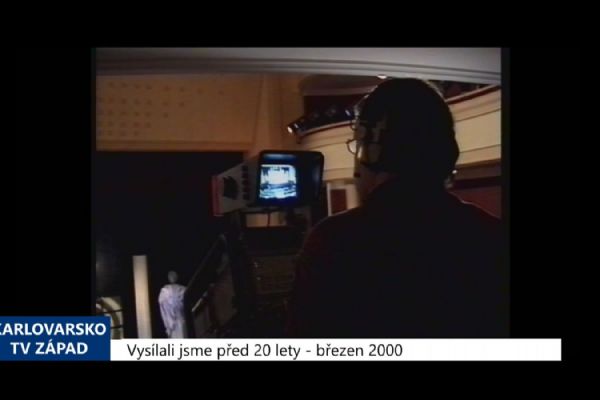 2000 – Cheb: Lidé po diskusi neskrývali své rozhořčení (TV Západ)