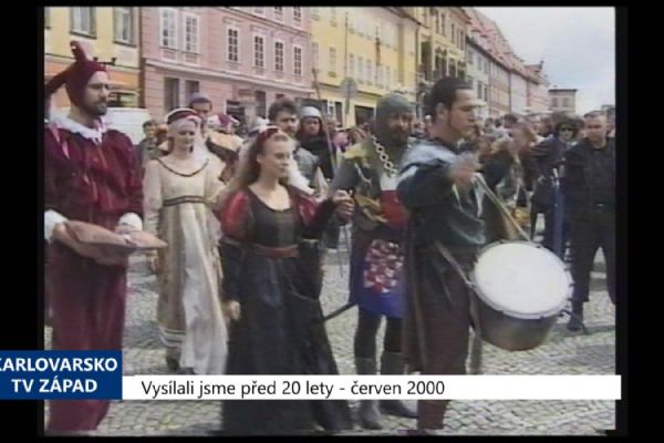 2000 – Cheb: Město zahájilo turistickou sezónu (TV Západ)