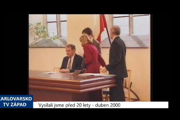 2000 – Cheb: Ocenění nadace Schola Ludus byla rozdána (TV Západ)      