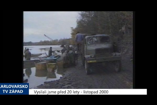 2000 – Františkovy Lázně: Konal se tradiční výlov rybníku Amerika (TV Západ)