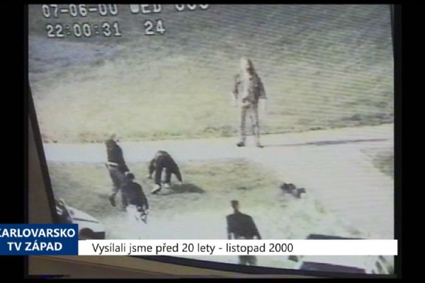 2000 – Sokolov: Kamerový systém pomáhá s objasněností trestných činů (TV Západ)