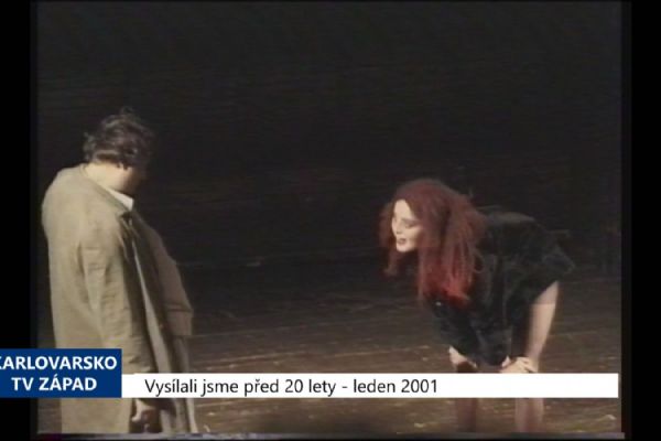 2001 – Cheb: Hra zvaná Bible ruských alkoholiků měla úspěch (TV Západ)