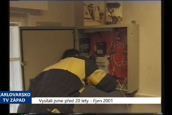 2001 – Cheb: Modernizuje se kamerový systém (TV Západ)