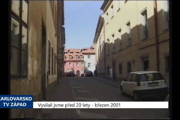 2001 – Cheb: Privatizace bytů bude se zpožděním (TV Západ)