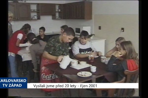2001 – Cheb: Šestá ZŠ má moderní školní dílny a kuchyňku (TV Západ)