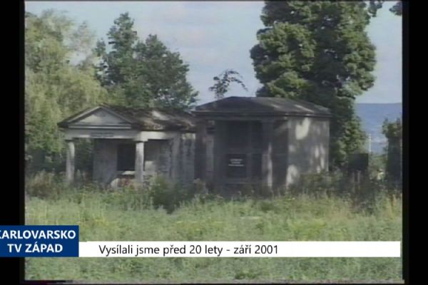 2001 – Cheb: Úpravy hřbitova budou pokračovat (TV Západ)