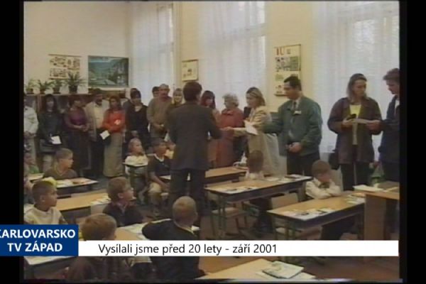2001 – Sokolov: Akce Brašna pro prvňáčka se letos koná potřetí (TV Západ)