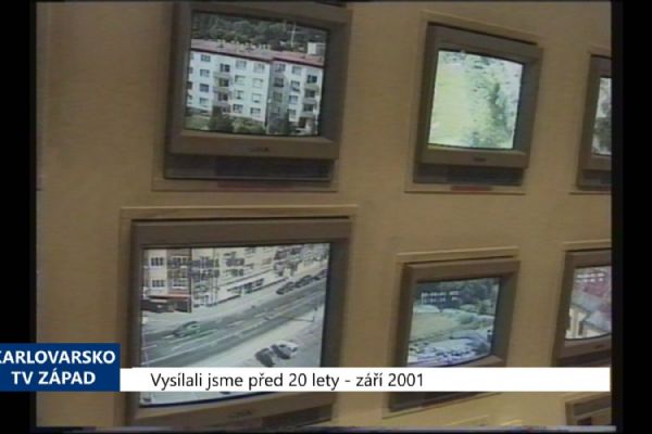 2001 – Sokolov: Delegace z Prahy ocenila městský kamerový systém (TV Západ)