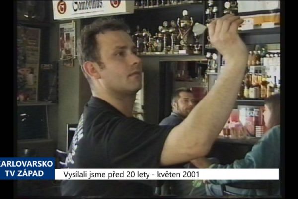2001 – Sokolov: Do města míří tuzemská šipkařská elita (TV Západ)
