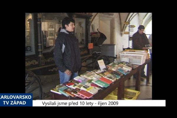 2009 – Cheb: V muzeu proběhl 9. ročník Knihobraní (3874) (TV Západ)	