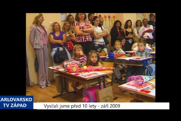 2009 – Sokolov: Trojčata šla poprvé do školy (3831) (TV Západ)	