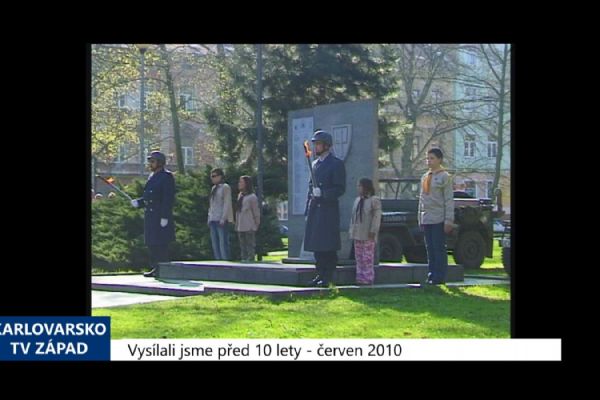 2010 – Cheb: Připomenutí 65. výročí osvobození města (4049) (TV Západ)