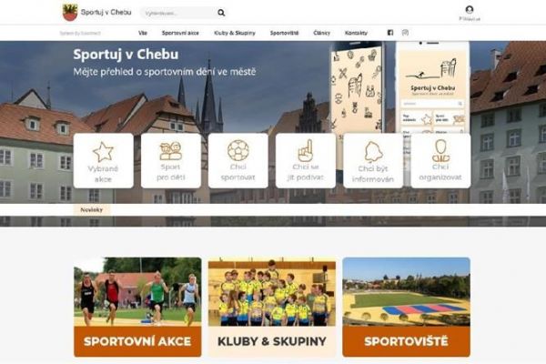 Cheb: Město spouští nový web a mobilní aplikaci