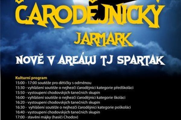 Chodov: Čarodějnický jarmark se nově uskuteční v areálu TJ Spartak