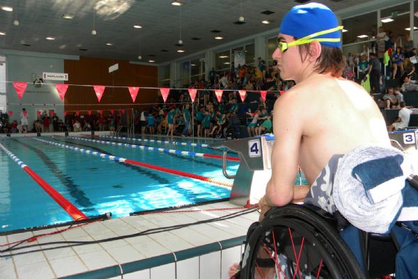 Handicapovaní plavci byli skvělí a při Pohárku plavali famózně