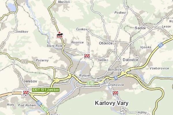 Karlovy Vary: Pozor! Další nehoda