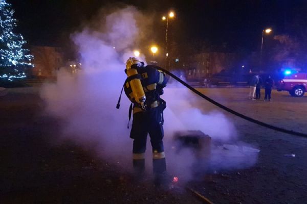 Region: Zábavní pyrotechnika způsobila hned několik požárů