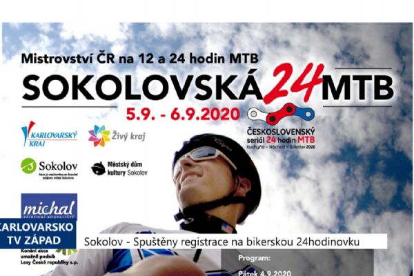 Sokolov: Spuštěny registrace na bikerskou 24hodinovku (TV Západ)