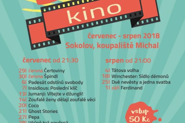 Sokolov: Víkendová letní kina jsou v plném proudu
