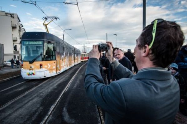 Plzeň má novou tramvajovou trať k Západočeské univerzitě na Borech