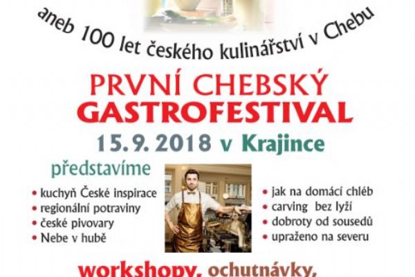 V září se bude konat první chebský gastrofestival