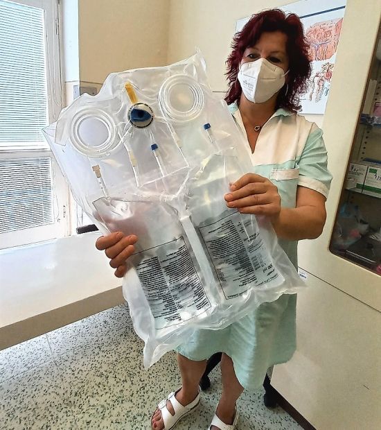 Klatovská nemocnice nabízí šetrnější typ dialýzy zvané most k transplantaci