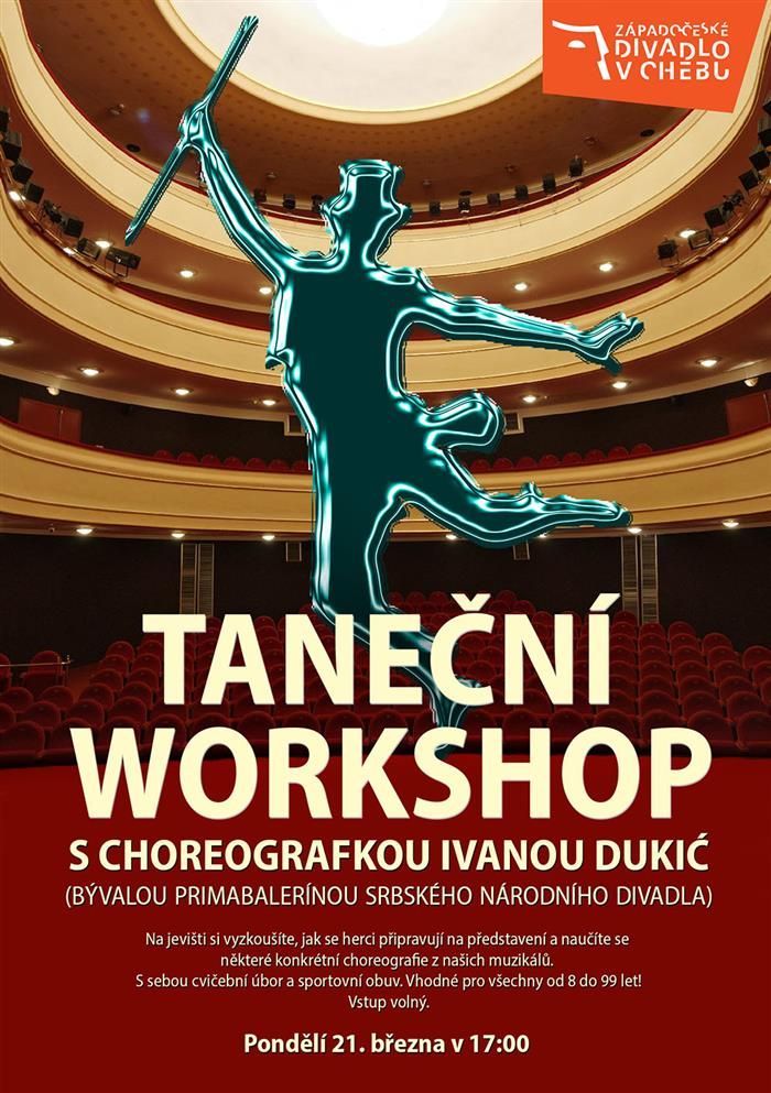 Cheb: Výjimečný taneční workshop již příští pondělí