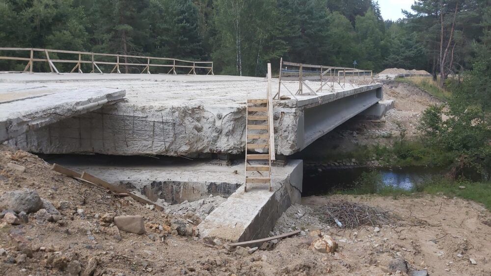 Region: Stavební práce na mostech u Kfel jsou zastaveny
