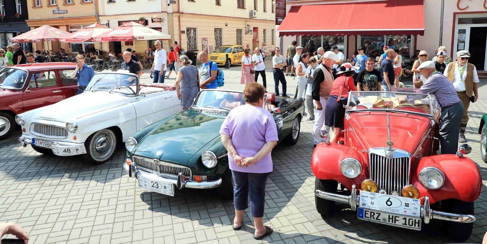 Sokolov: Historická vozidla se zaskvěla při Elegancrallye