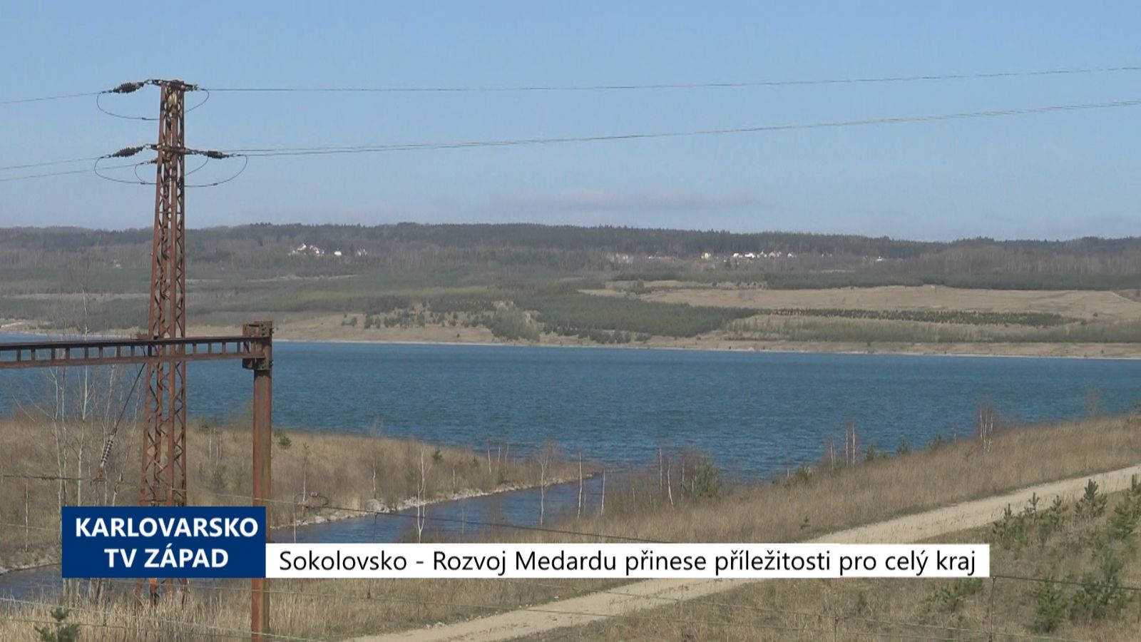 Sokolovsko: Rozvoj Medardu přinese příležitosti pro celý kraj (TV Západ)