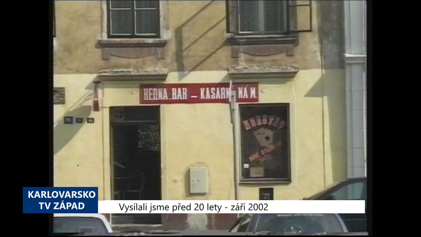 2002 – Cheb: Nová vyhláška omezuje provozní dobu v centru (TV Západ)