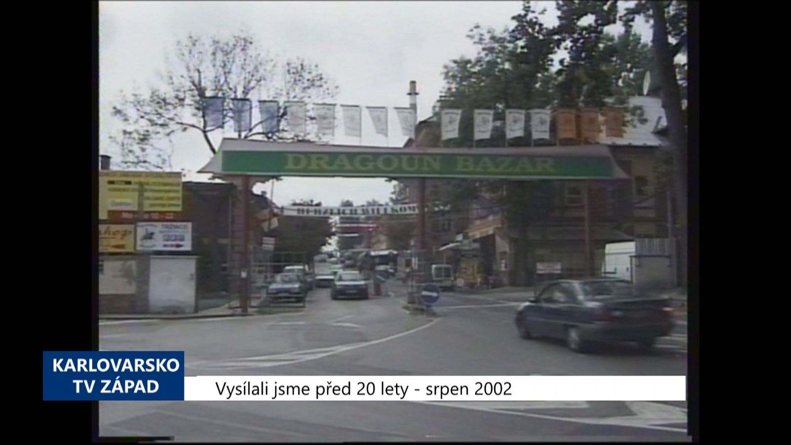 2002 – Cheb: Nový tržní řád má omezit problémové tržnice (TV Západ)