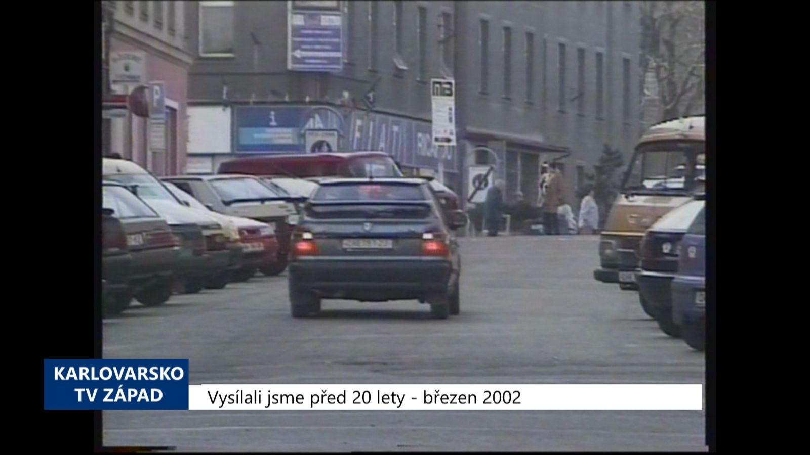 2002 – Cheb: V placených zónách budou moci parkovat i rezidenti (TV Západ)