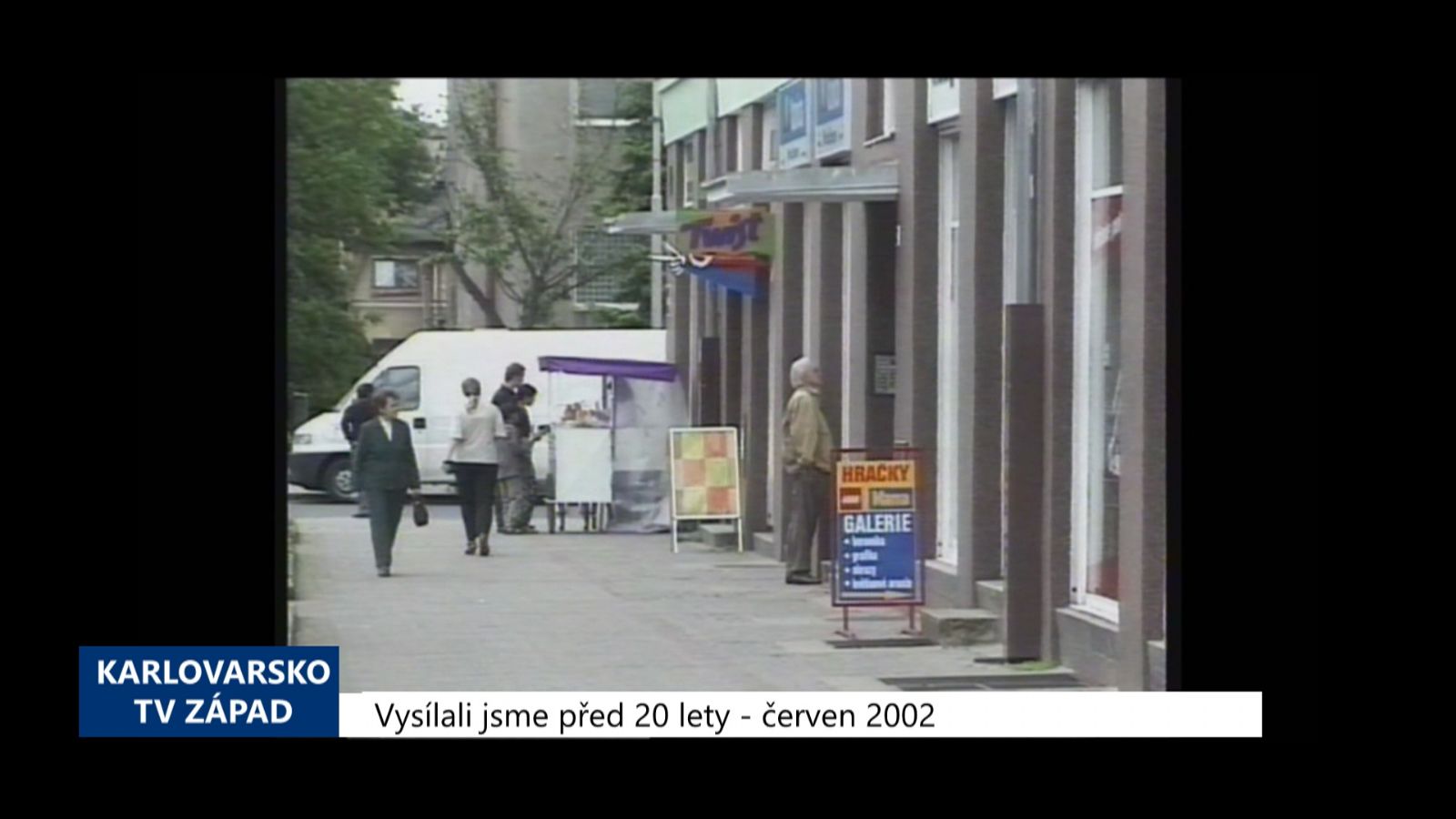 2002 – Sokolov: Nájmy nebytů na Náměstí Budovatelů podraží (TV Západ)