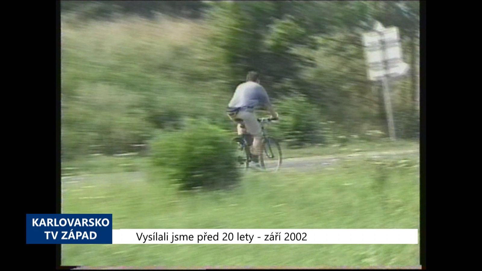 2002 – Sokolov: Získána dotace na studii části cyklostezky Ohře (TV Západ)