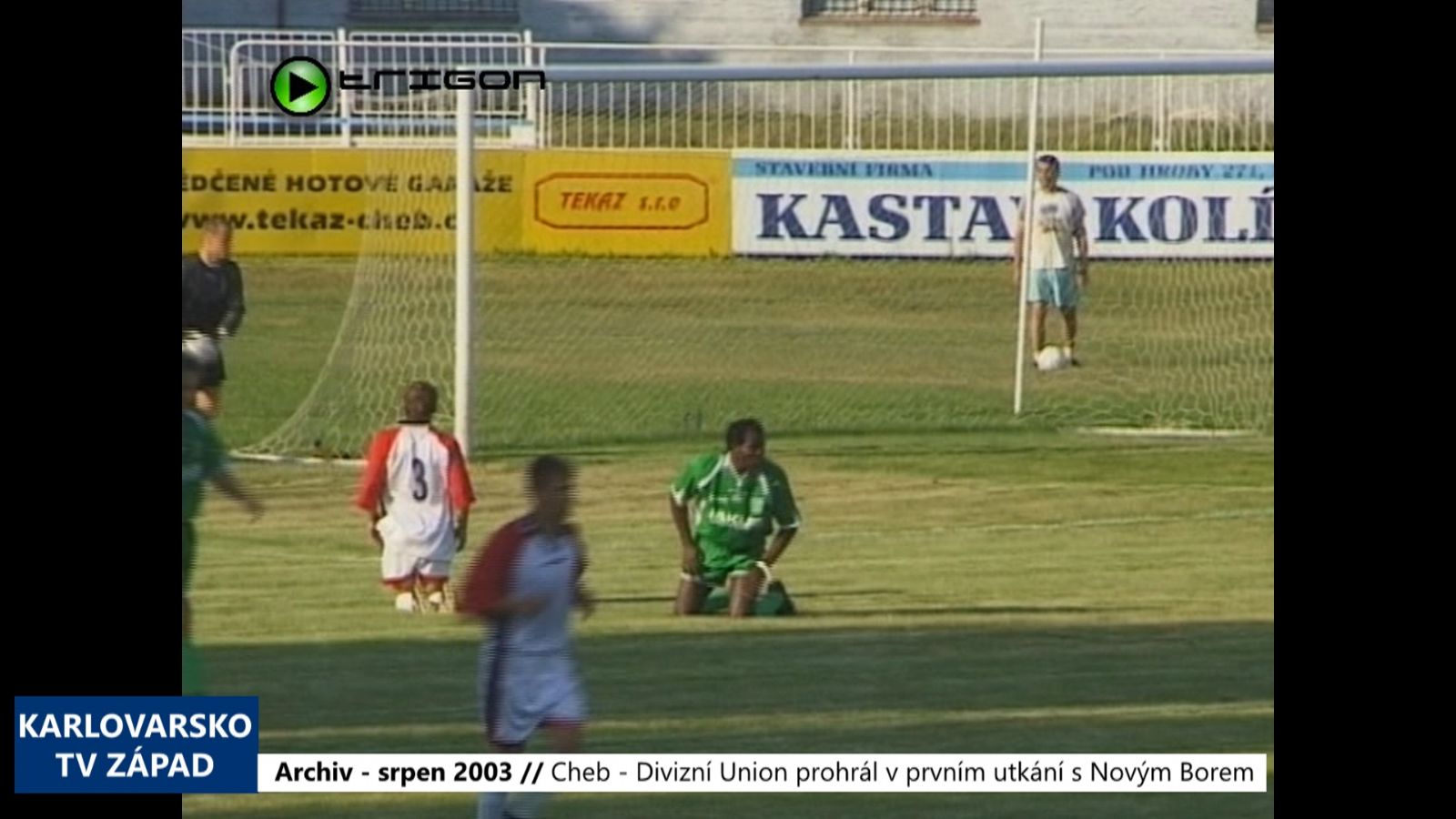 2003 – Cheb: Divizní Union prohrál v prvním utkání s Novým Borem 0:1 (TV Západ)