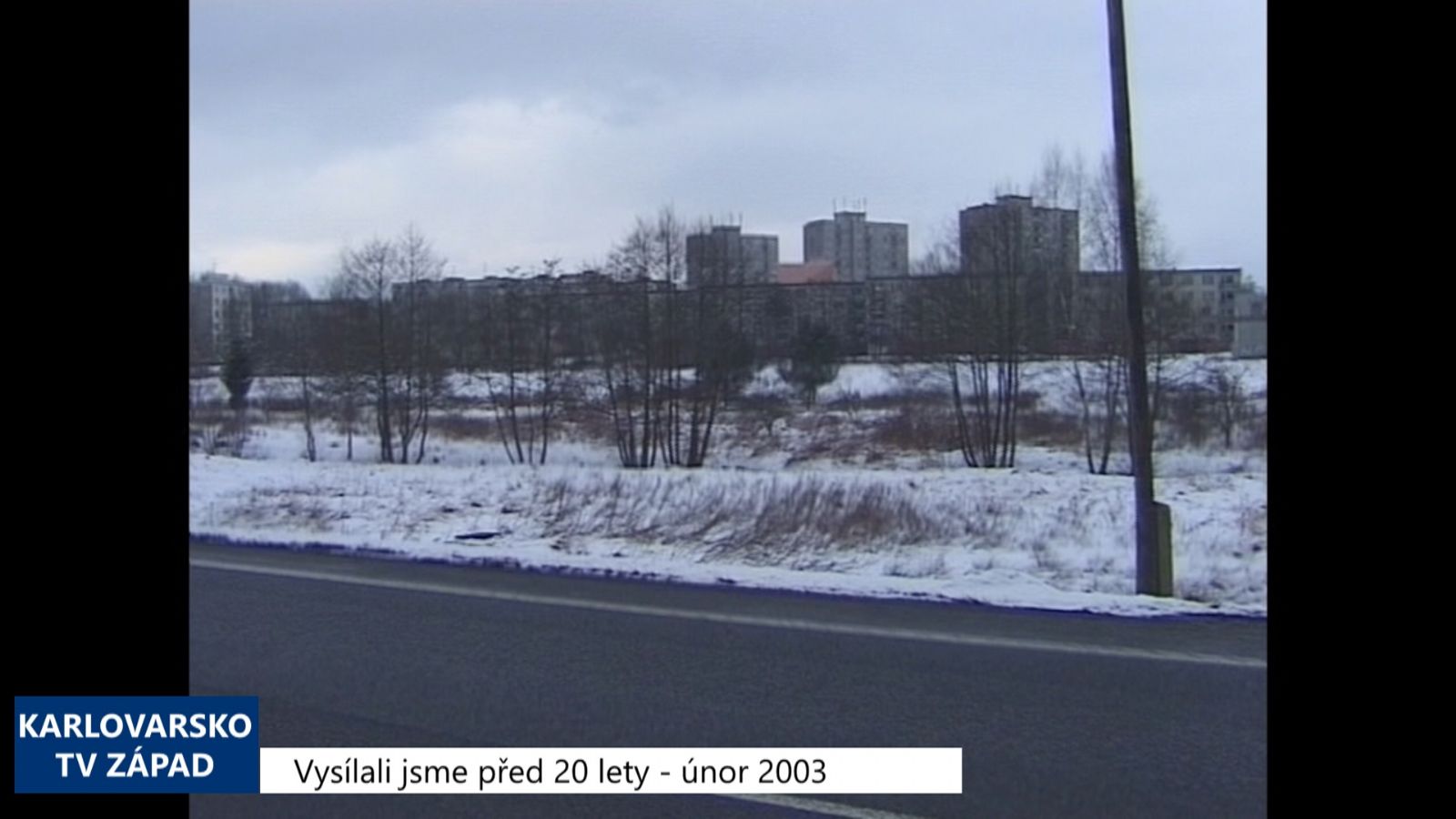 2003 – Cheb: Malometrážní domky mají vzniknout u Skalky (TV Západ)