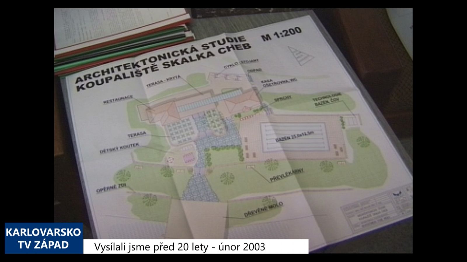 2003 – Cheb: Plovárna na Skalce by se letos měla dočkat obnovy (TV Západ)