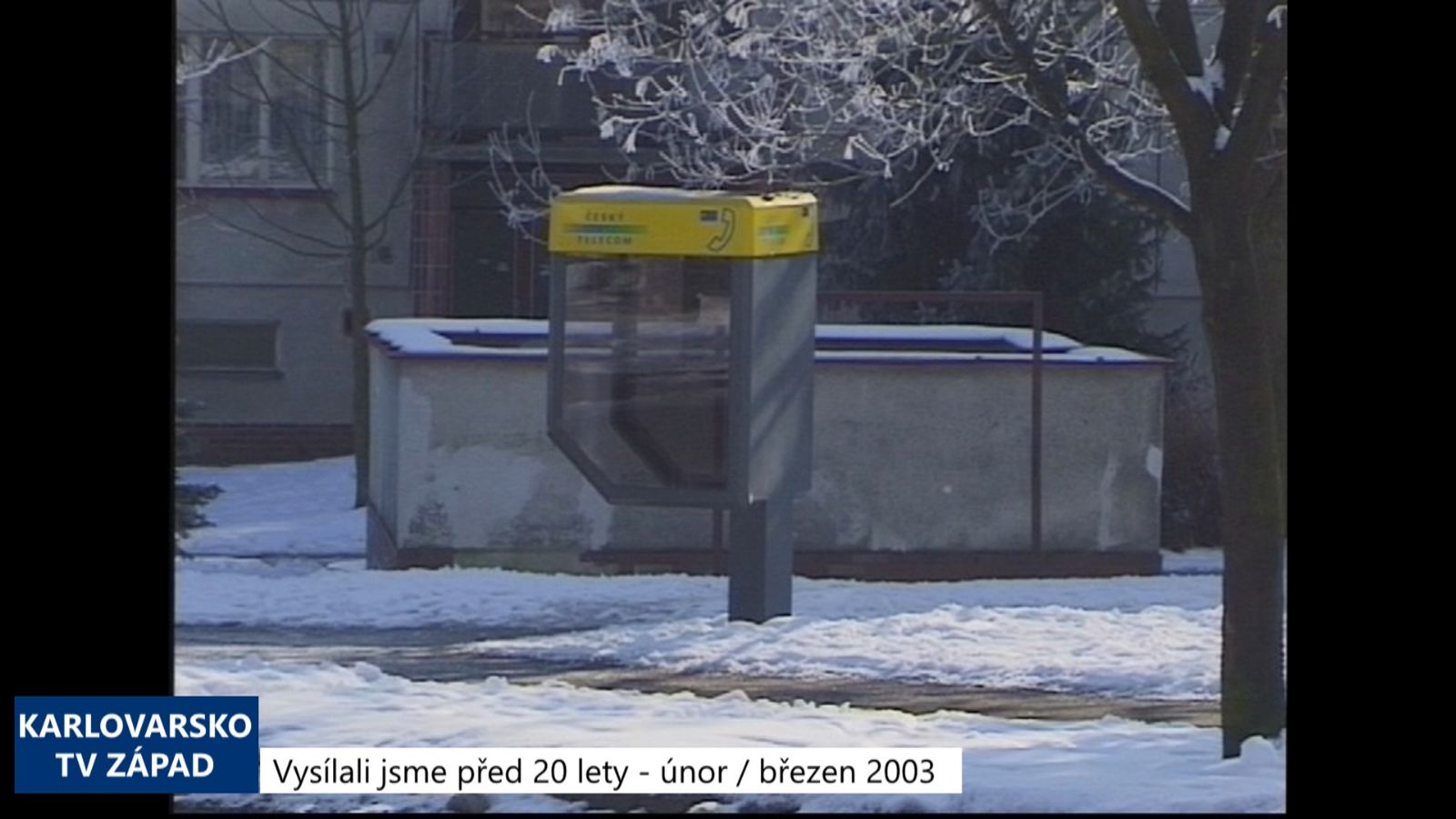2003 – Cheb: Poplatky za odpady budou mít výjimky (TV Západ)
