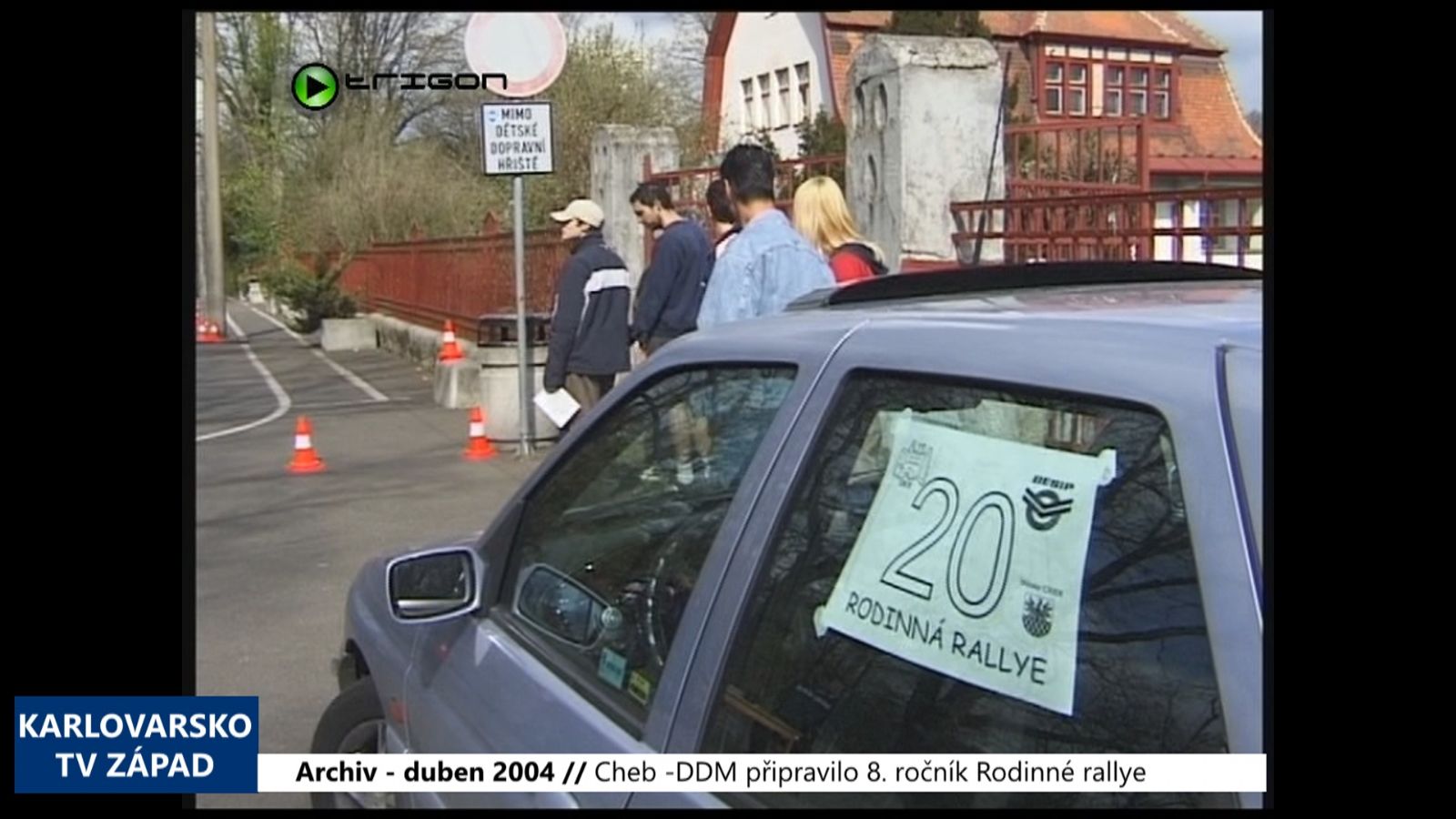 2004 – Cheb: DDM připravilo 8. ročník Rodinné rallye (TV Západ)