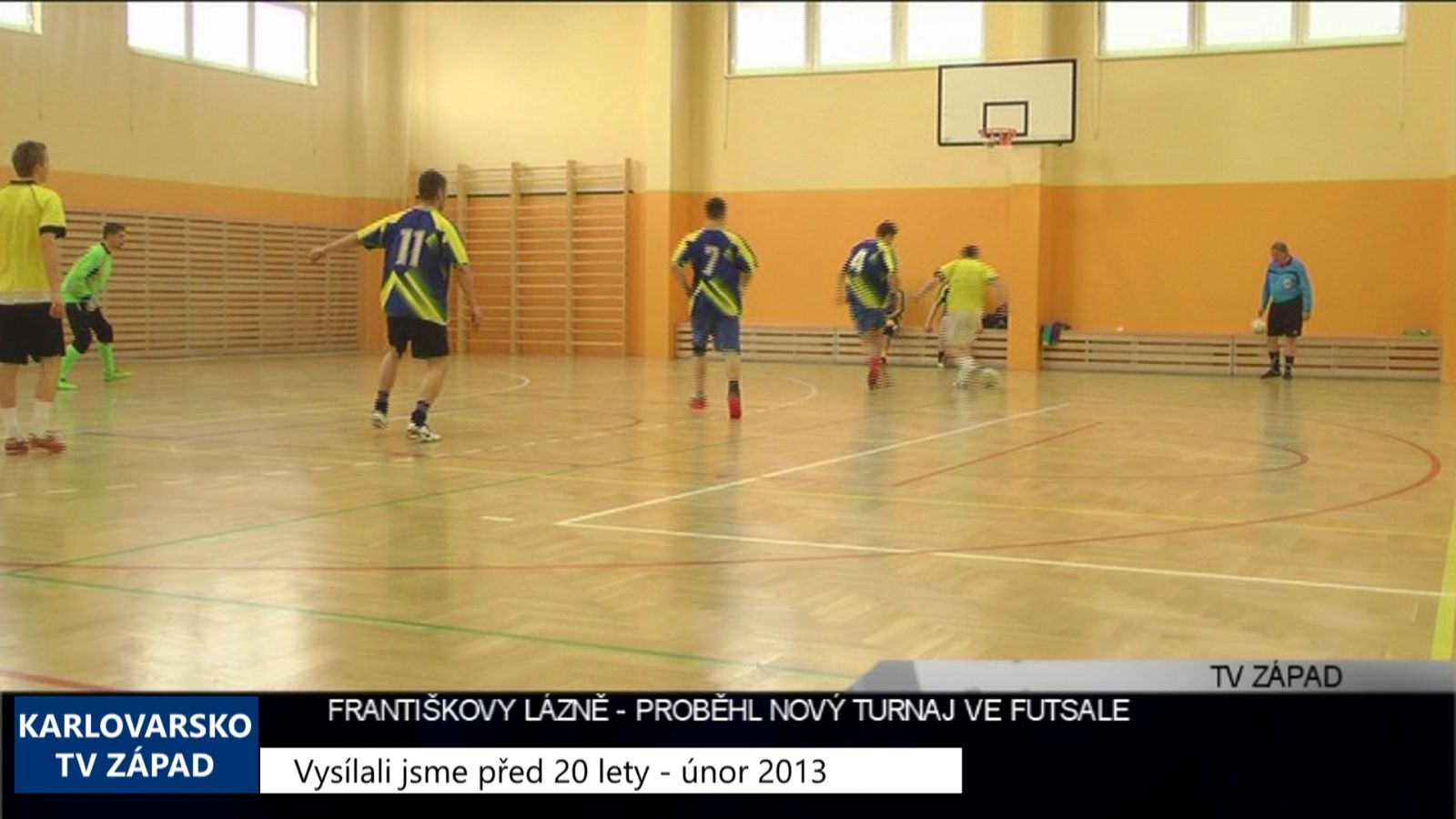 2013 – Františkovy Lázně: Proběhl nový turnaj ve futsale 4896 (TV Západ)