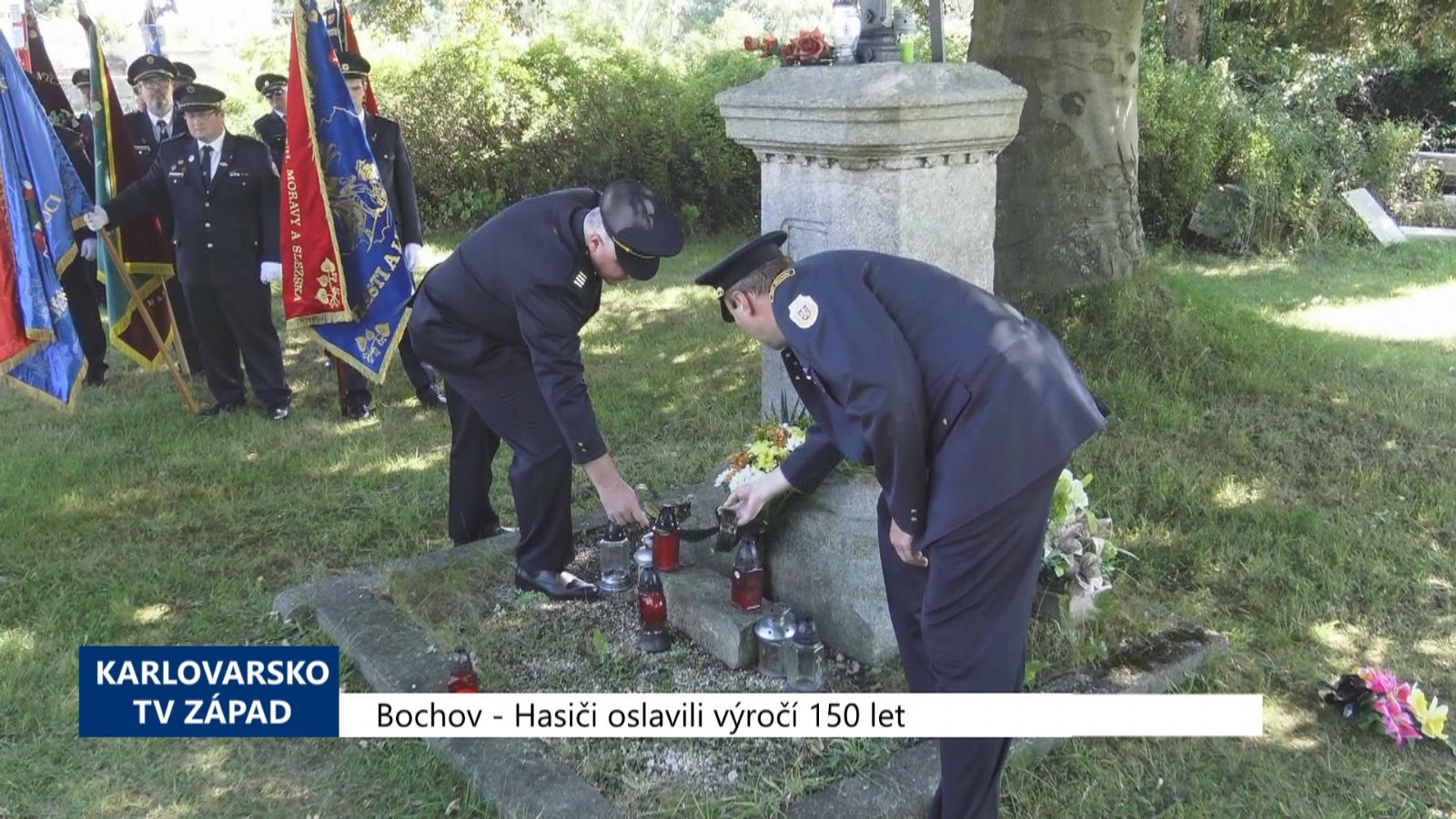 Bochov: Hasiči oslavili výročí 150 let (TV Západ)