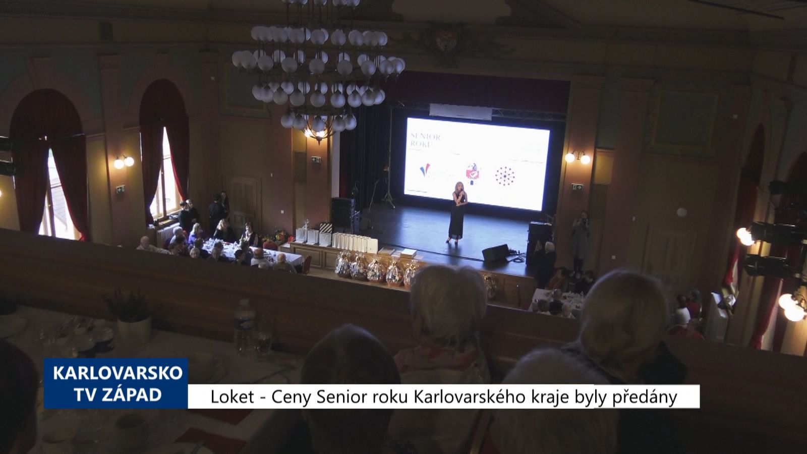 Loket: Ceny Senior roku Karlovarského kraje byly předány (TV Západ)